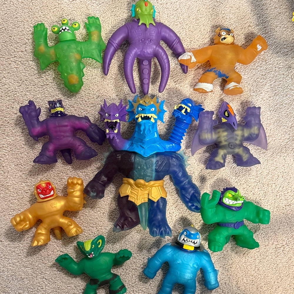 Huge lot of Goo Jit Zu Toys
